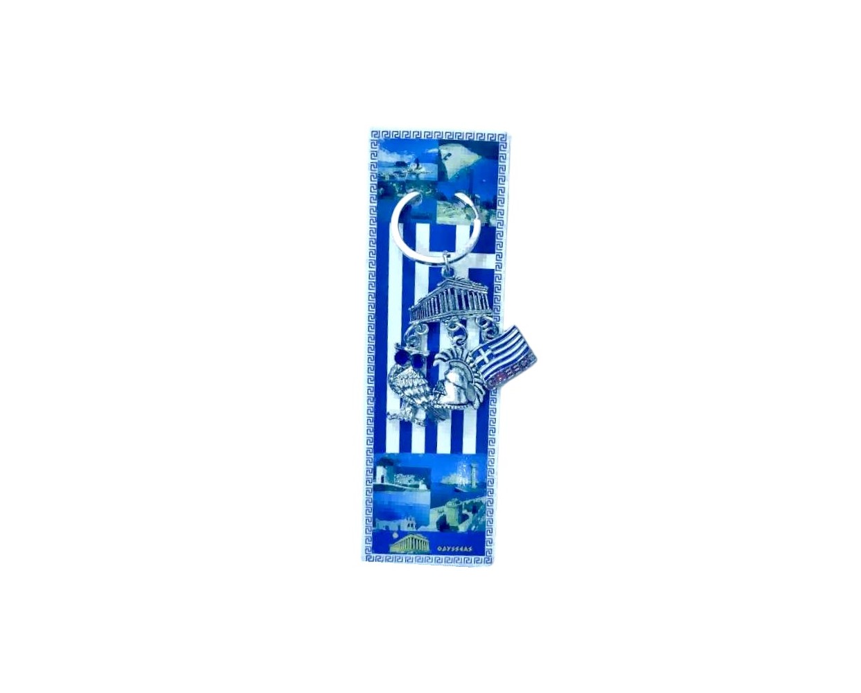 Τουριστικό μπρελόκ Souvenir - Σετ 12pcs - Greece - 127219