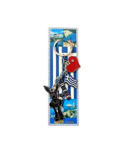Τουριστικό μπρελόκ Souvenir - Σετ 12pcs - Greece - 127216