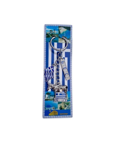Τουριστικό μπρελόκ Souvenir - Σετ 12pcs - Greece - 127170