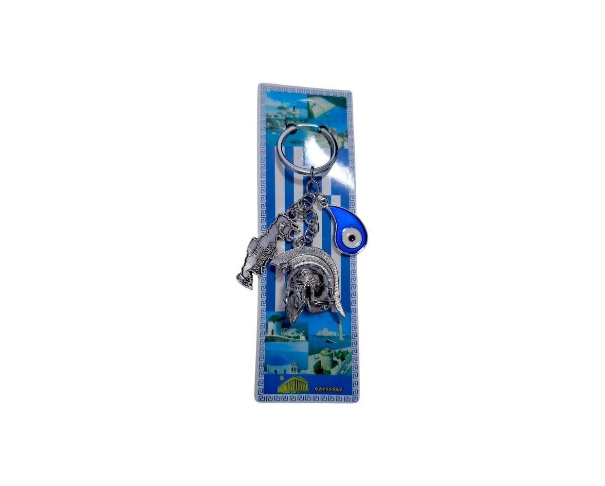 Τουριστικό μπρελόκ Souvenir - Σετ 12pcs - Crete - 127165