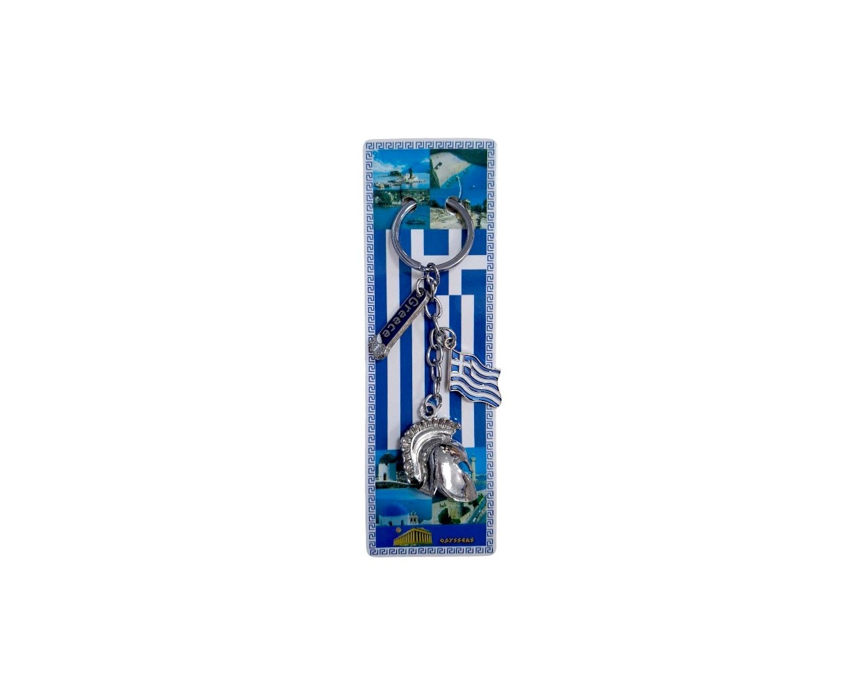 Τουριστικό μπρελόκ Souvenir - Σετ 12pcs - Greece - 127164