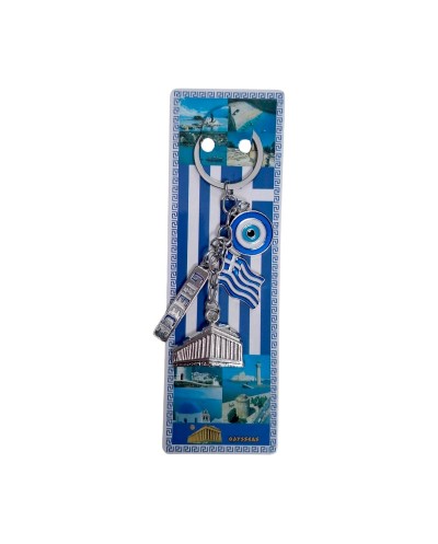 Τουριστικό μπρελόκ Souvenir - Σετ 12pcs - Greece - 127157