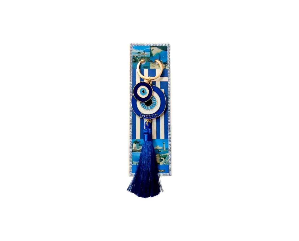 Τουριστικό μπρελόκ Souvenir - Σετ 12pcs - Greece - 127148