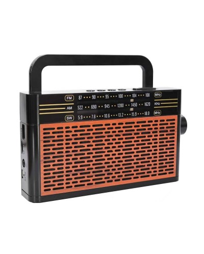 Επαναφορτιζόμενο ραδιόφωνο Retro - M8003BT - 080034