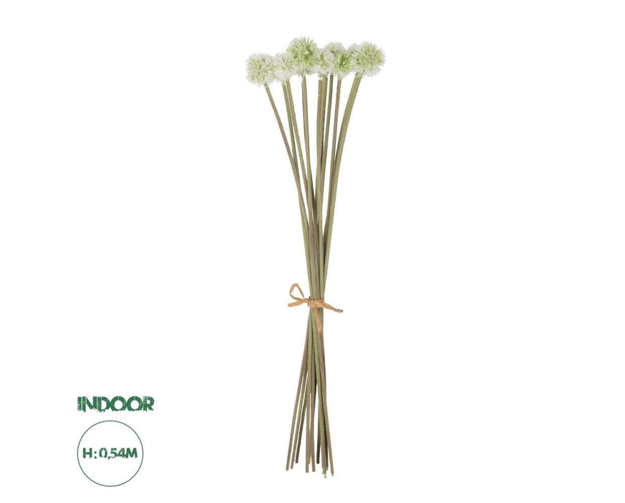 GloboStar® Artificial Garden WHITE DANDELION BOUQET 21358