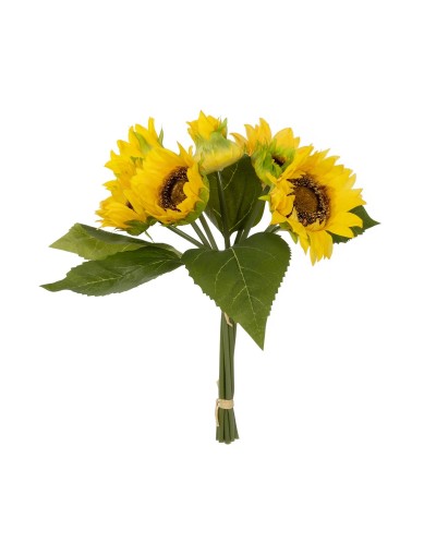 GloboStar® Artificial Garden YELLOW SUNFLOWER BRANCH 21386