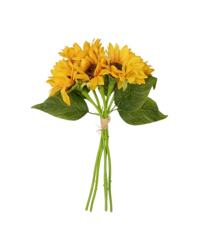GloboStar® Artificial Garden YELLOW SUNFLOWER BRANCH 21385
