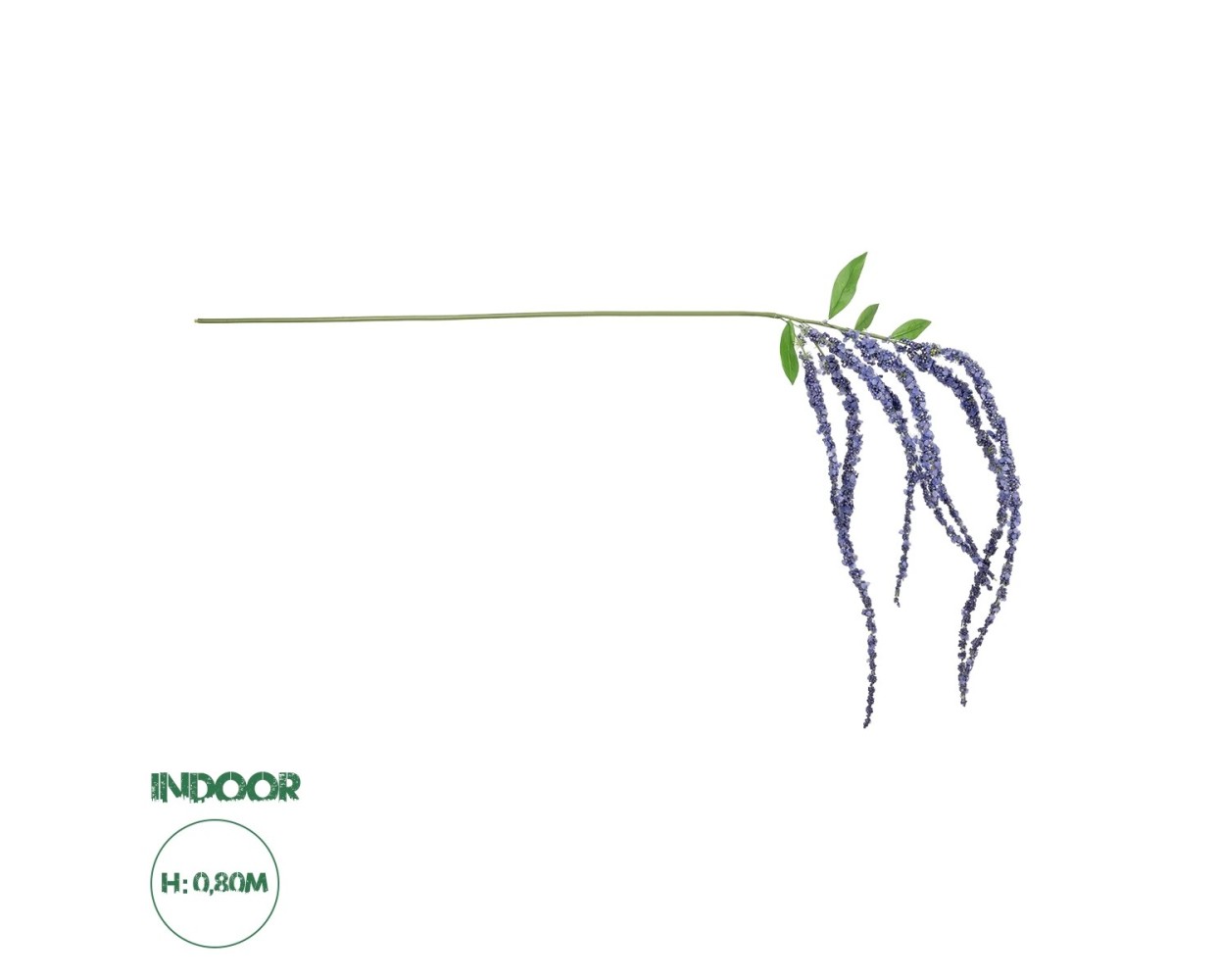 GloboStar® Artificial Garden PURPLE AMARANTHUS FRUIT BRANCH