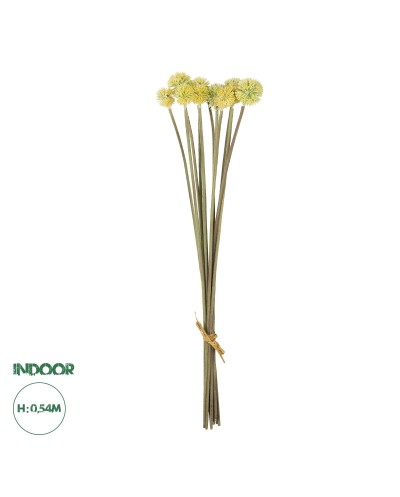 GloboStar® Artificial Garden PALE YELLOW DANDELION BOUQET