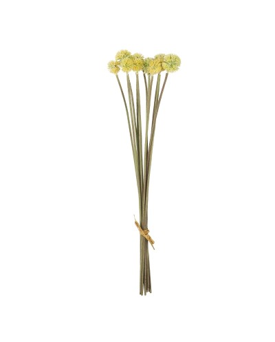 GloboStar® Artificial Garden PALE YELLOW DANDELION BOUQET