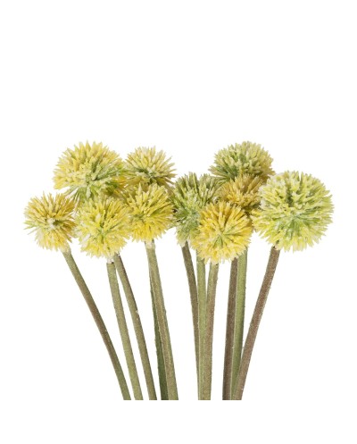 GloboStar® Artificial Garden PALE YELLOW DANDELION BOUQET