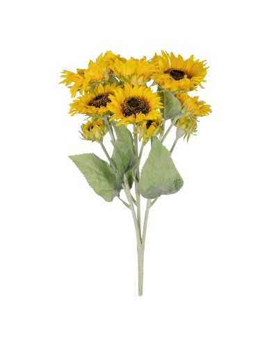 GloboStar® Artificial Garden YELLOW SUNFLOWER BRANCH 21382