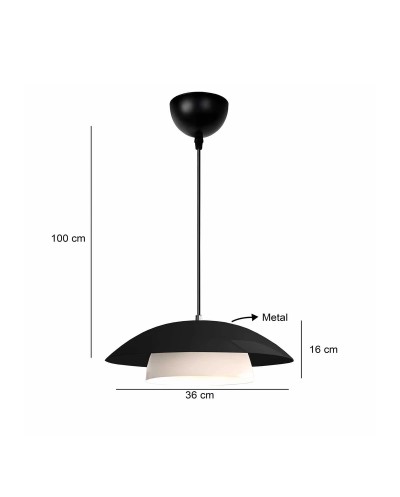 GloboStar® AURA 204-0117 Μοντέρνο Κρεμαστό Φωτιστικό