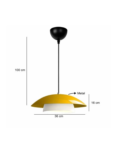 GloboStar® AURA 204-0118 Μοντέρνο Κρεμαστό Φωτιστικό