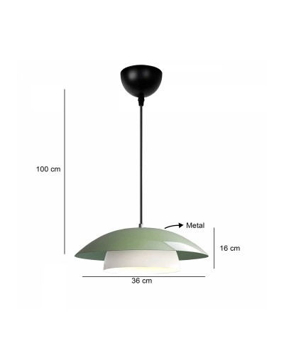GloboStar® AURA 204-0119 Μοντέρνο Κρεμαστό Φωτιστικό