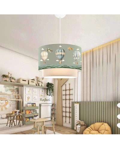 GloboStar® BALLON 204-0120 Παιδικό Κρεμαστό Φωτιστικό