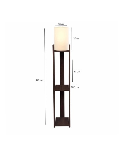 GloboStar® VENTORA 204-0126 Μοντέρνο Eπιδαπέδιο Φωτιστικό