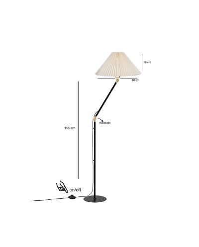 GloboStar® FLY 204-0127 Μοντέρνο Eπιδαπέδιο Φωτιστικό