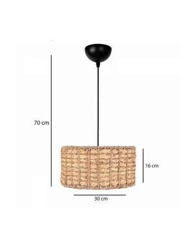 GloboStar® POMEGRANDE 204-0157 Boho Κρεμαστό Φωτιστικό