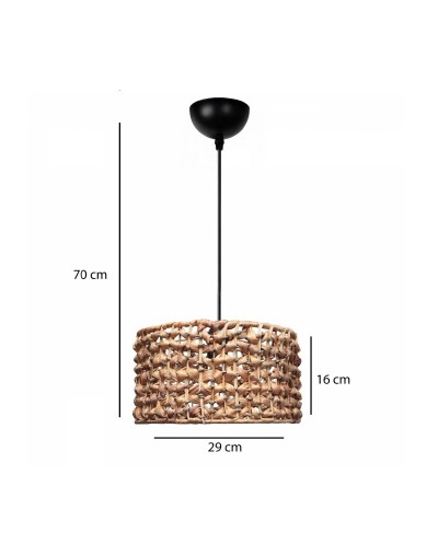 GloboStar® POMEGRANDE 204-0160 Boho Κρεμαστό Φωτιστικό