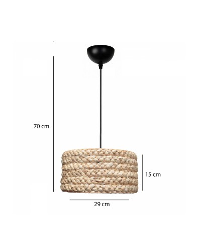GloboStar® POMEGRANDE 204-0161 Boho Κρεμαστό Φωτιστικό