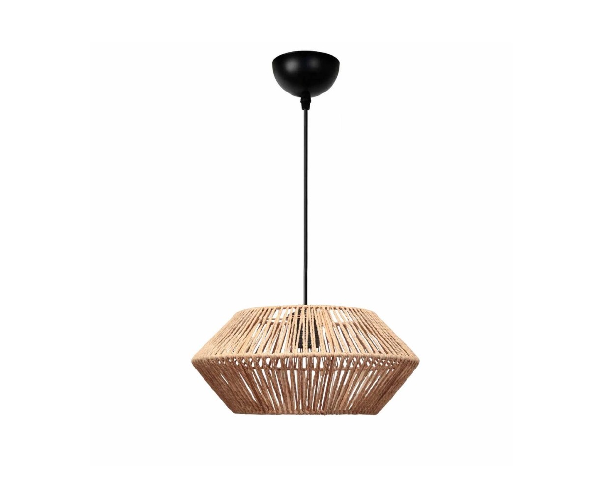 GloboStar® CASTRO 204-0164 Boho Κρεμαστό Φωτιστικό Kαπέλο