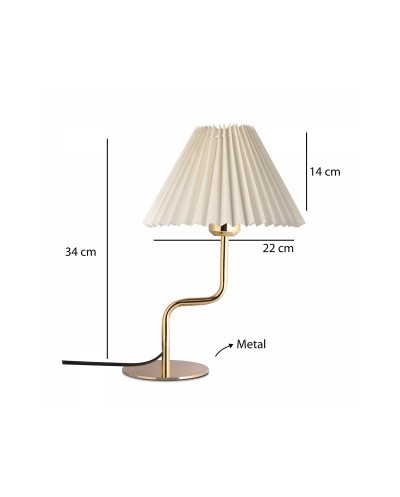 GloboStar® LIVL 204-0169 Μοντέρνο Eπιτραπέζιο Φωτιστικό