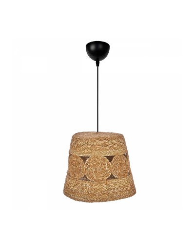 GloboStar® PANIER 204-0170 Boho Κρεμαστό Φωτιστικό Καμπάνα