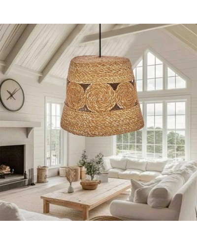 GloboStar® PANIER 204-0170 Boho Κρεμαστό Φωτιστικό Καμπάνα