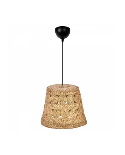 GloboStar® PANIER 204-0171 Boho Κρεμαστό Φωτιστικό Καμπάνα