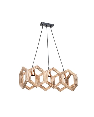 GloboStar® DRURI 203-0256 Vintage Κρεμαστό Φωτιστικό