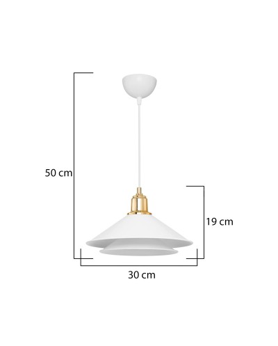 GloboStar® FERRO 203-0268 Μοντέρνο Κρεμαστό Φωτιστικό