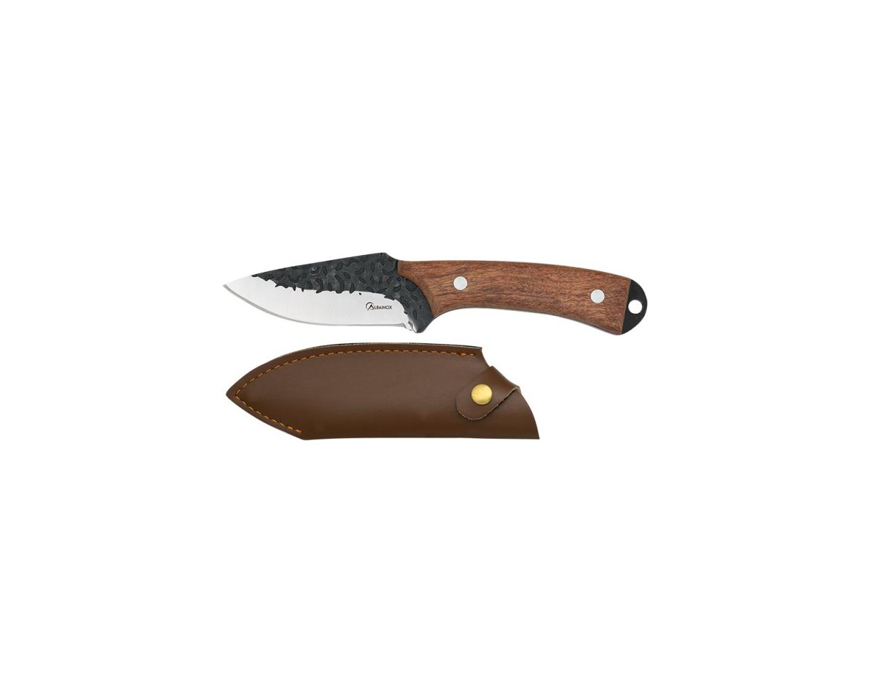 ΜΑΧΑΙΡΙ ALBAINOX, Hunting Knive, Φυσικό Ξύλο ΜΑΧΑΙΡΙ ALBAINOX, Hunting Knive, Φυσικό Ξύλο