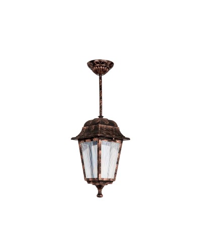 GloboStar® SOLME 203-0214 Vintage Κρεμαστό Φωτιστικό