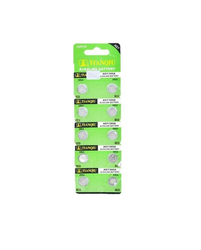 Αλκαλικές μπαταρίες - AG7/LR927H/395A - 1.5V - 10pcs - 681071