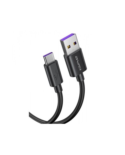 Καλώδιο φόρτισης & data - Type-C - CL-113T - Fast Charge - 5A - AWEI - 887936