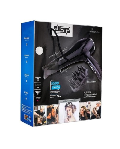 Πιστολάκι μαλλιών - 30075 - DSP - 561291 - Black