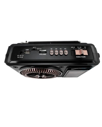 Επαναφορτιζόμενο ραδιόφωνο - PX-101BT - 020023 - Black