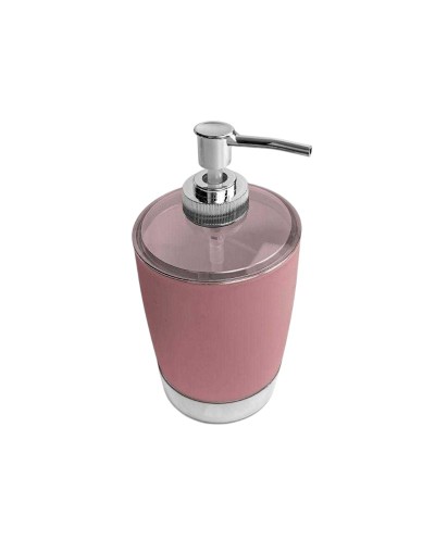 Θήκη κρεμοσάπουνου Dispenser πλαστική - Pink - 21763