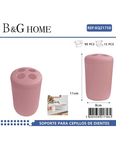 Θήκη οδοντόβουρτσας πλαστική - Pink - 21758