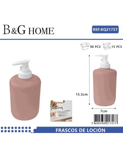 Θήκη κρεμοσάπουνου Dispenser πλαστική - Pink - 21757