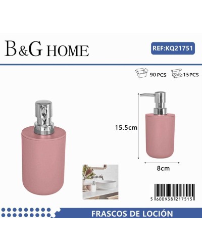 Θήκη κρεμοσάπουνου Dispenser πλαστική - Pink - 21751
