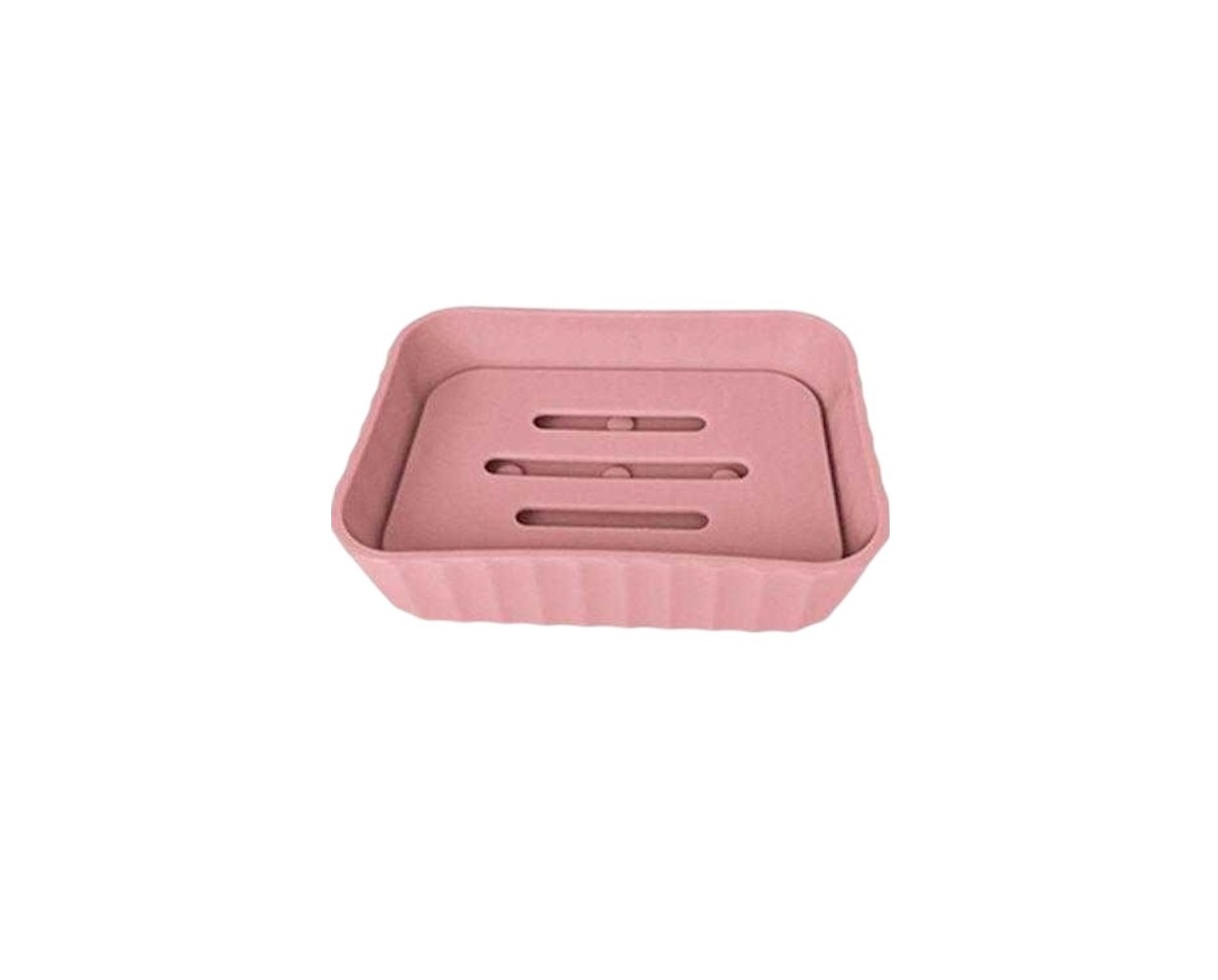 Σαπουνοθήκη μπάνιου πλαστική - Pink - 21748 Σαπουνοθήκη μπάνιου πλαστική - Pink - 21748