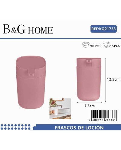 Θήκη κρεμοσάπουνου Dispenser πλαστική - Pink - 21733