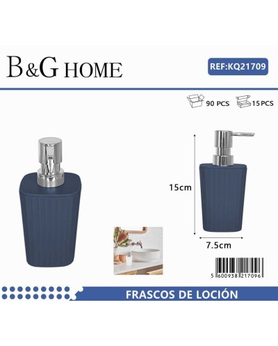 Θήκη κρεμοσάπουνου Dispenser πλαστική - Blue - 21709