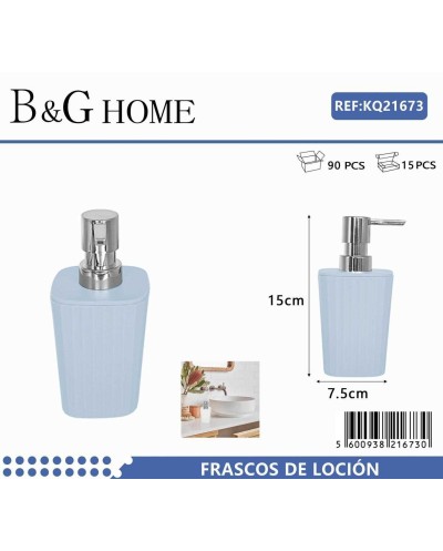 Θήκη κρεμοσάπουνου Dispenser πλαστική - Light Blue - 21673