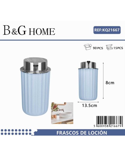 Θήκη κρεμοσάπουνου Dispenser πλαστική - Light Blue - 21667