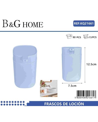Θήκη κρεμοσάπουνου Dispenser πλαστική - Light Blue - 21661