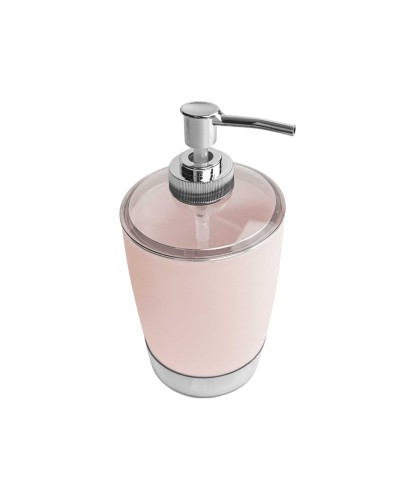 Θήκη κρεμοσάπουνου Dispenser πλαστική - Light Pink - 21655