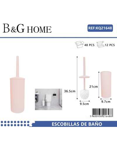 Βουρτσάκι τουαλέτας - Πιγκάλ - Light Pink - 21648